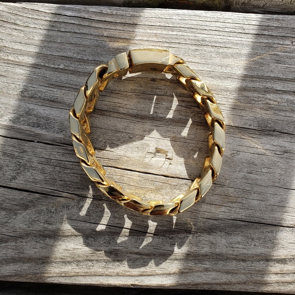 Mens gold bracelet - Picture 2 of 3